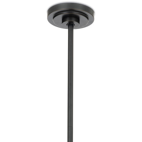Artemis 1 Light 8 inch Oil Rubbed Bronze Pendant Ceiling Light in Alabaster Glass